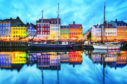 Piata de Craciun la Copenhaga, Danemarca