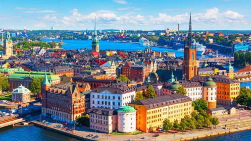 Piata de Craciun la Stockholm, Suedia